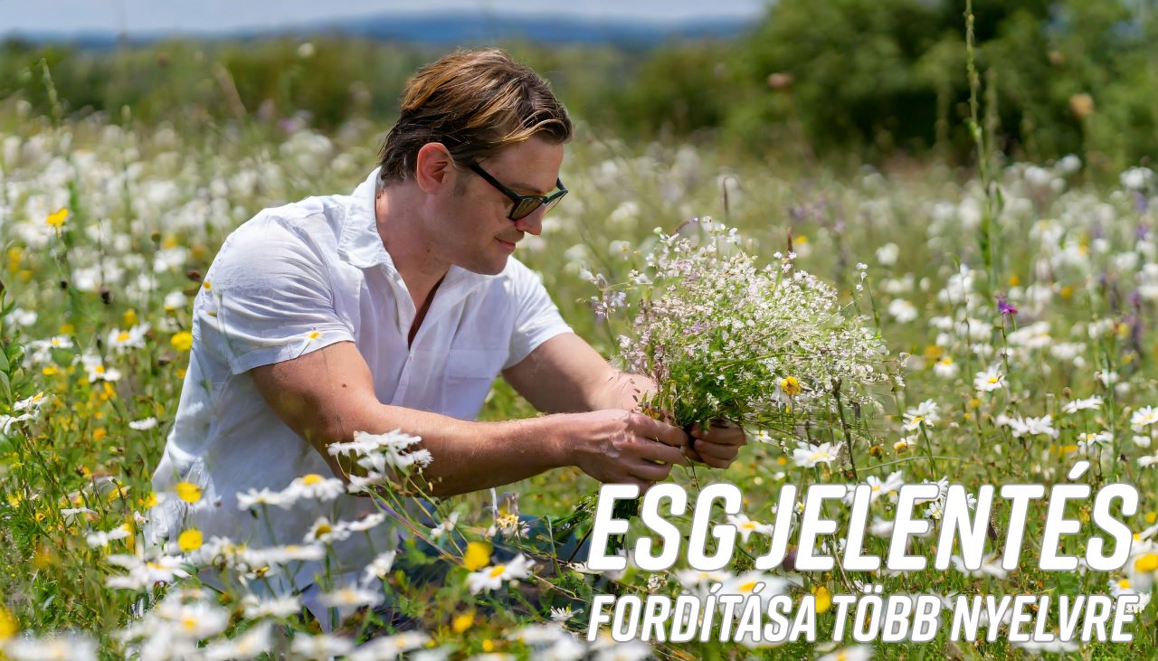 ESG jelentés magyar, angol, német, francia, olasz nyelven